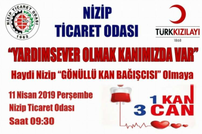 NTO'dan Kan Bağışı Kampanyası
