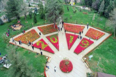 GAZİANTEP, RENGÂRENK ÇİÇEKLERLE BEZENDİ