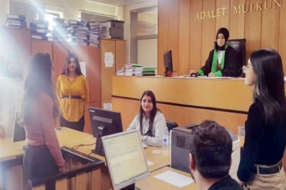 OĞUZELİ MYO ADALET PROGRAMINDAN ADLİYEYE TEKNİK GEZİ