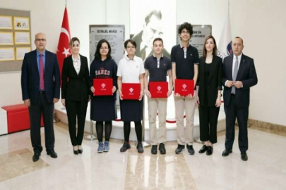 SANKO ÖĞRENCİLERİ ÜÇÜNCÜLÜK VE TEŞVİK ÖDÜLÜ İLE DÖNDÜ