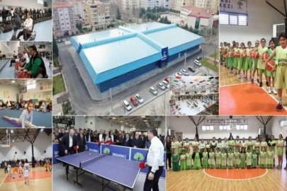 İBRAHİMLİ SPOR MERKEZİ FARK YARATIYOR
