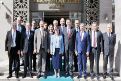 GSO HEYETİNDEN BELEDİYE BAŞKANLARINA HAYIRLI OLSUN ZİYARETLERİ