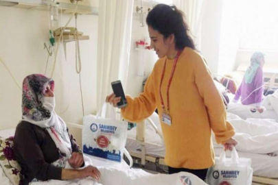 Şahinbey Belediyesi’nden hasta ziyareti