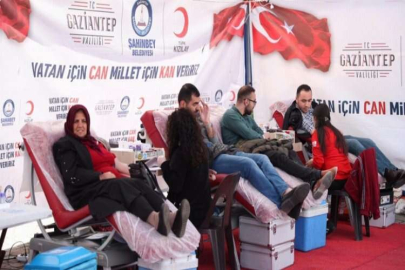 Kan bağışına yoğun ilgi