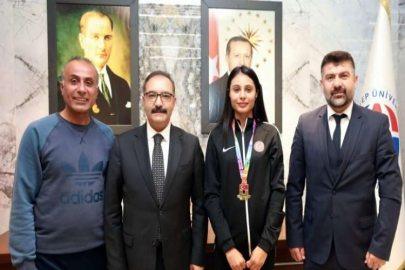 GAÜN’LÜ SPORCUNUN BÜYÜK BAŞARISI