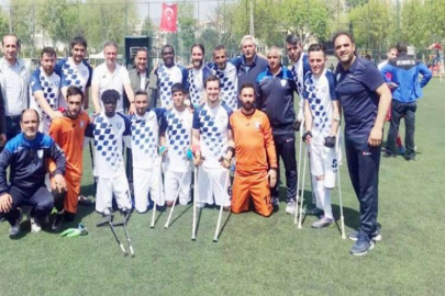 Şahinbey Ampute emin adımlarla ilerliyor