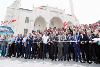 TEKSTİLKENT ENSAR CAMİ İBADETE AÇILDI