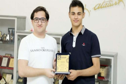 SANKO OKULLARI ÖĞRENCİSİ ÜÇÜNCÜ OLDU