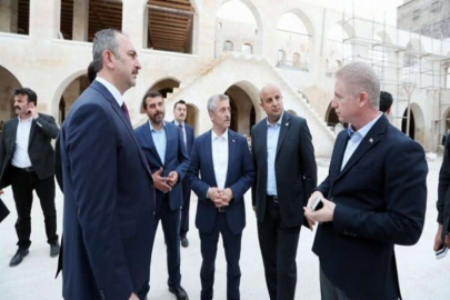 BAKAN GÜL, MECİDİYE HAN'I İNCELEDİ