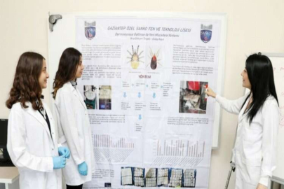 SANKO OKULLARI ÖĞRENCİLERİNİN PROJESİ ÜÇÜNCÜ OLDU