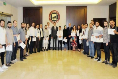 İhracat akademisi mezunlarına sertifika