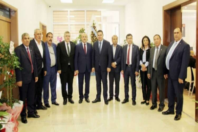 GTB’DEN NİZİP BELEDİYE BAŞKANI SARI’YA ZİYARET