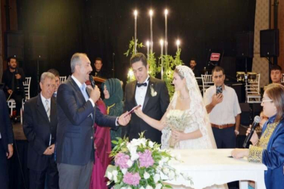 Kaplan ve Canbaz ailelerinin mutlu günü