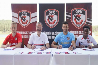 Gazişehir’den 3 imza birden