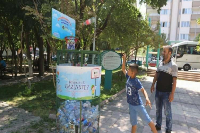 BÜYÜKŞEHİR'DEN "GELECEĞİNİ ÇÖPE ATMA; PET ŞİŞENİ POTAYA AT" PROJESİ