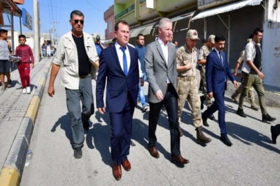 Vali Gül, Karkamış’ta incelemelerde bulundu
