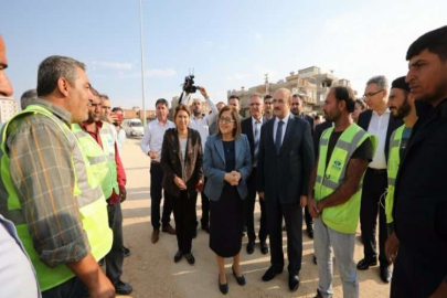 ŞAHİN, NİZİP'TE YATIRIMLARI İNCELEDİ
