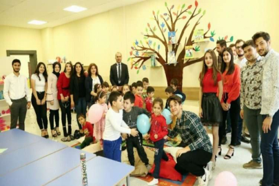 HKÜ öğrencilerinden anaokuluna anlamlı destek