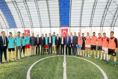 OĞUZELİ MYO’DA HALI SAHA AÇILDI