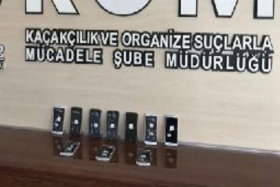 Kaçak cep telefonu ele geçirildi