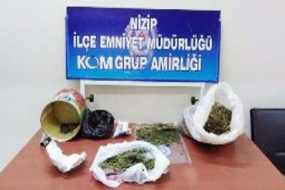 Nizip’te uyuşturucu operasyonu