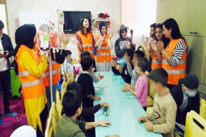 Genç KADEM, lösemili çocukları yalnız bırakmadı