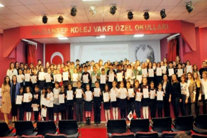 GKV'de Cambrıdge sertifika coşkusu