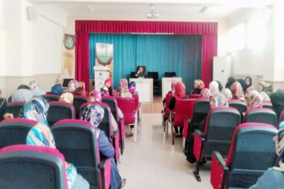 "BİLİNÇLİ VELİ, BİLİNÇLİ ÖĞRENCİ" KONULU EĞİTİM