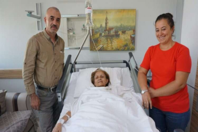 6 cm'lik böbrek taşından PNL yöntemiyle kurtuldu