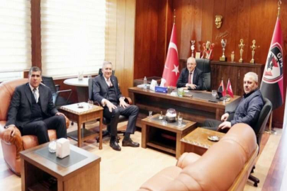 ERDAL BAHÇIVAN'DAN NEZAKET ZİYARETİ