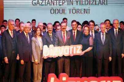 GAZİANTEP'İN YILDIZLARI ÖDÜLLENDİRİLDİ