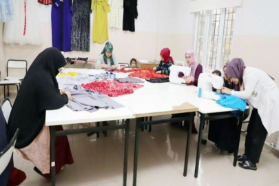 Kadınlardan giyim kursuna yoğun talep