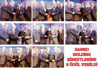 SANKO ödülleri topladı