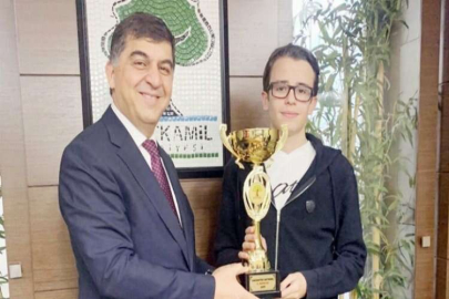SANKO'LU ÖĞRENCİNİN SANTRANÇ BAŞARISI