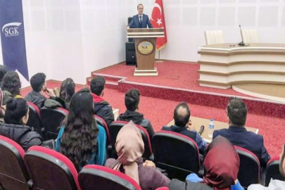 Oğuzeli MYO öğrencilerinden SGK’ya gezi