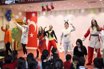 GKV’li öğretmenler yazdı ve sahneledi, öğrenciler eğlendi