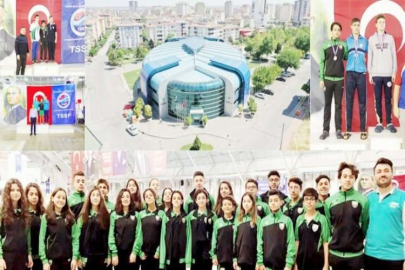 GENÇLER PALETLİ YÜZMEDE GURURLANDIRDI