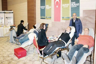 MÜSİAD’dan kan bağışı