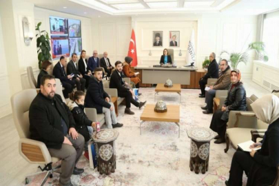 ŞAHİN, SORUNLARINI DİNLEDİ