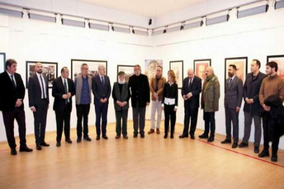 “ATATÜRK PORTRELERİ” SERGİSİ AÇILDI