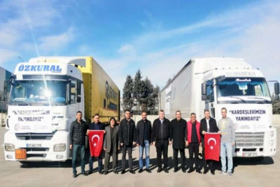 GTB'NİN GIDA YARDIMLARI DEPREM BÖLGESİNE GÖNDERİLDİ
