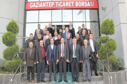 ANTEP FISTIĞI SEKTÖR TEMSİLCİLERİ GTB’DE BULUŞTU