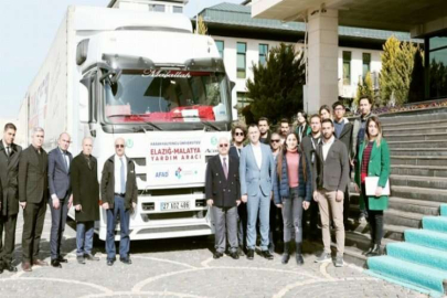HKÜ öğrenci kulüplerinden Elazığ’a uzanan yardım eli