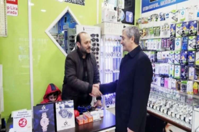 TAHMAZOĞLU’NUN ESNAF ZİYARETLERİ DEVAM EDİYOR