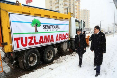ŞEHİTKAMİL BELEDİYESİ 24 SAAT KESİNTİSİZ ÇALIŞILIYOR
