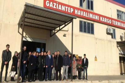 GAÜN'lü öğrencilerinden Gümrük Müdürlüğü gezisi
