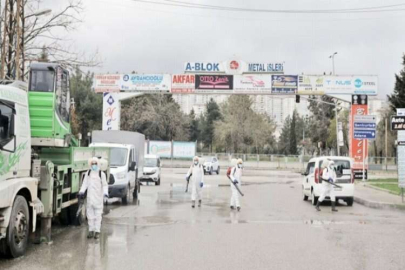 KÜSGET VE GATEM’DE DEZENFEKTE ÇALIŞMASI