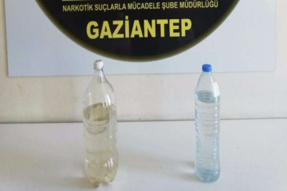 Sıvı uyuşturucu ele geçirildi