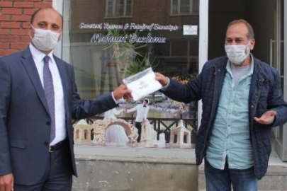 Araban'da maske dağıtımı başladı