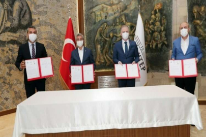 VALİ GÜL’ÜN 100 OKUL PROJESİNE BAŞKAN TAHMAZOĞU’NDAN 3 OKUL İLE DESTEK